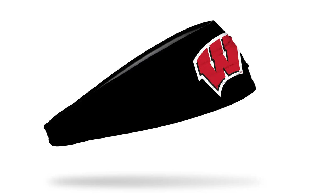 University of Wisconsin: Logo Black Big Bang Lite Headband