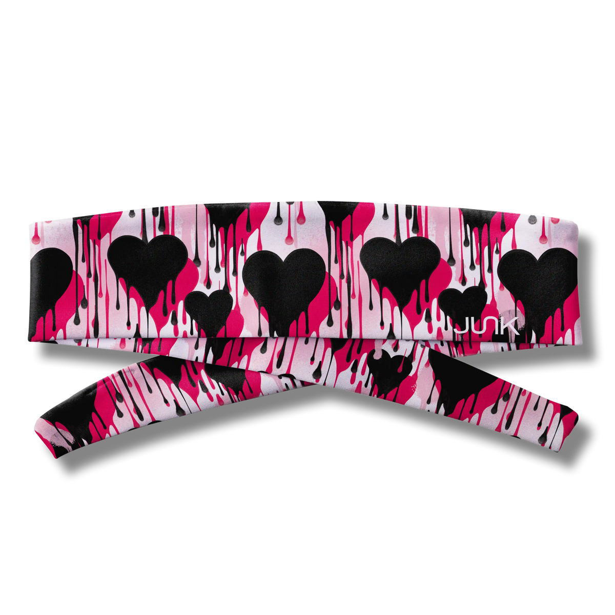 Bleeding Hearts Flex Tie Headband