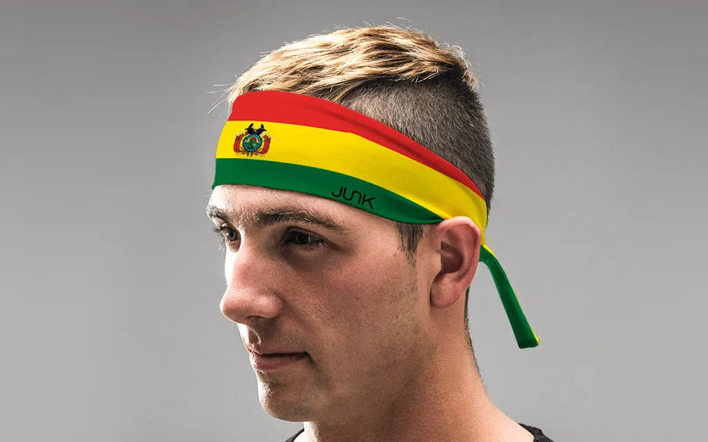 Bolivia Flag Tie Headband