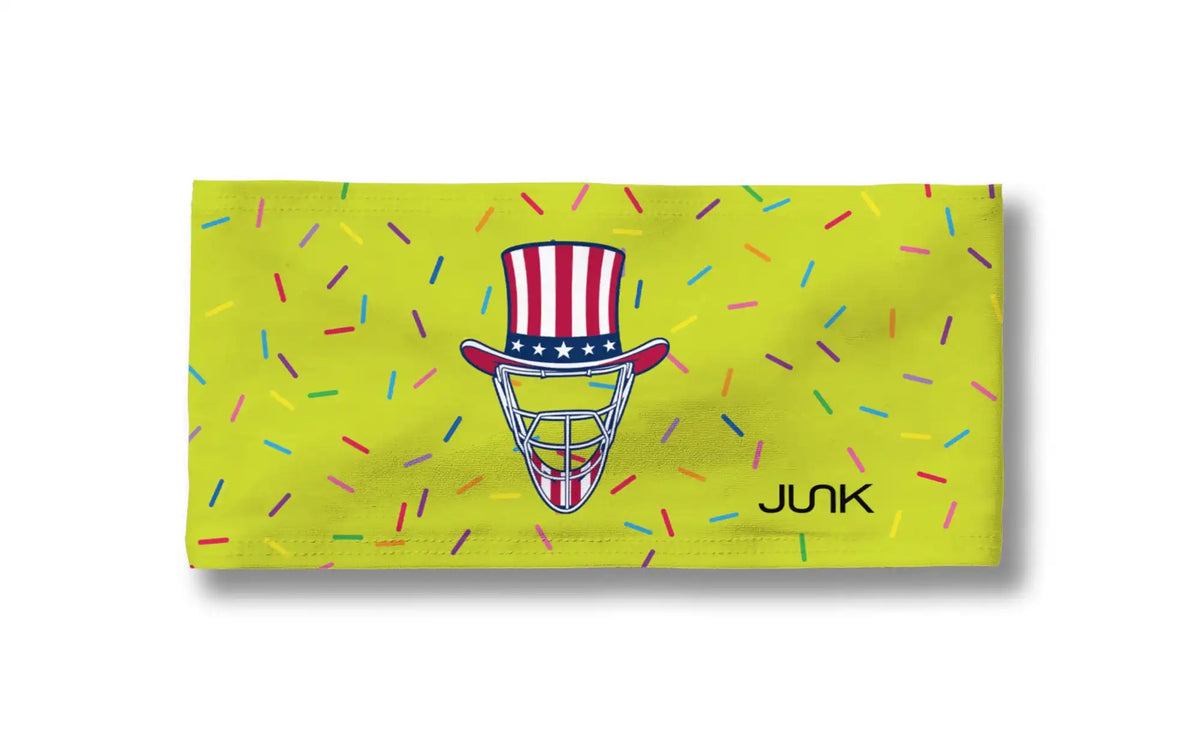 Capitol Catching: Lime Rainbow Sprinkle Big Bang Lite Headband