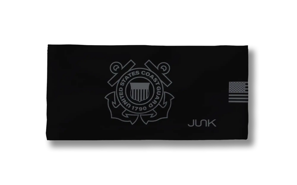 Coast Guard: Logo Gray Big Bang Lite Headband