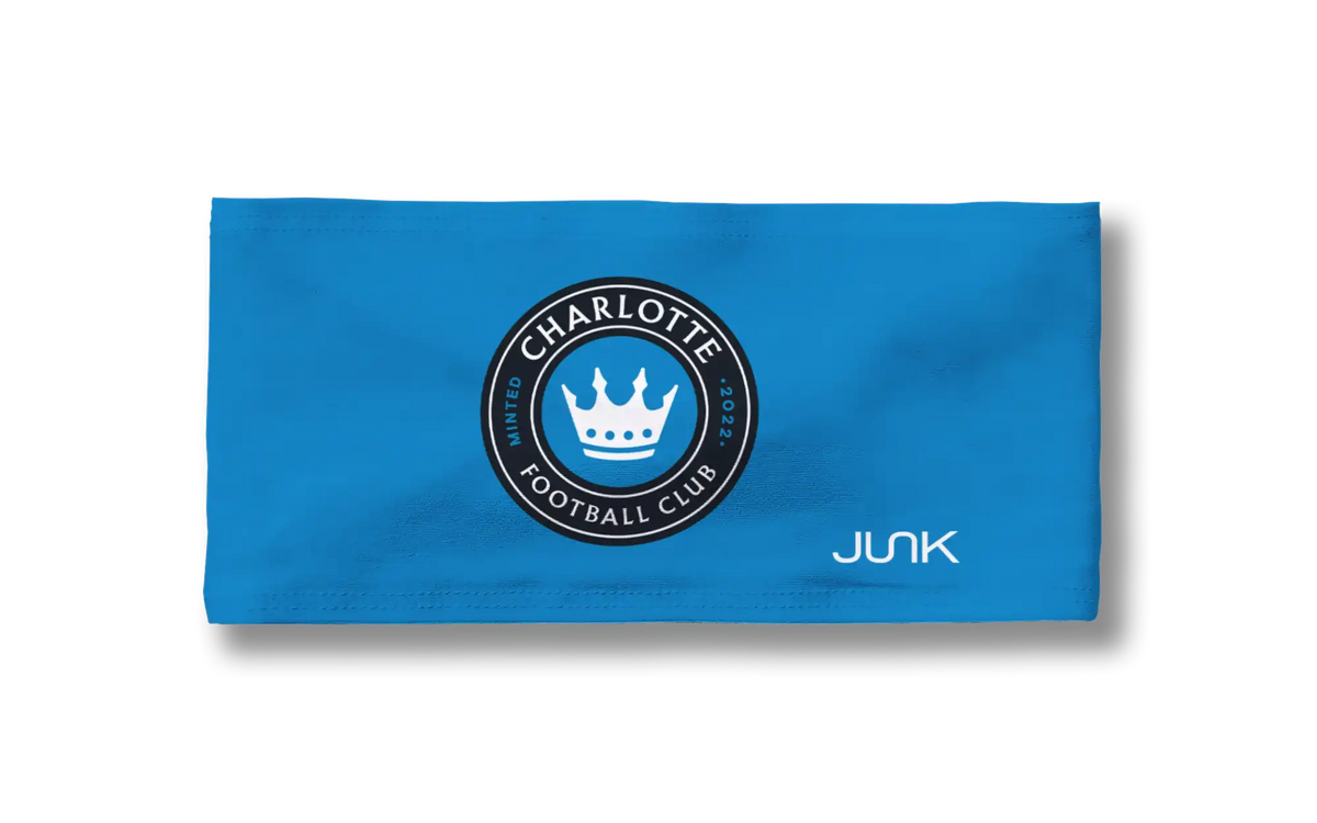 Charlotte FC: Logo Blue Big Bang Lite Headband
