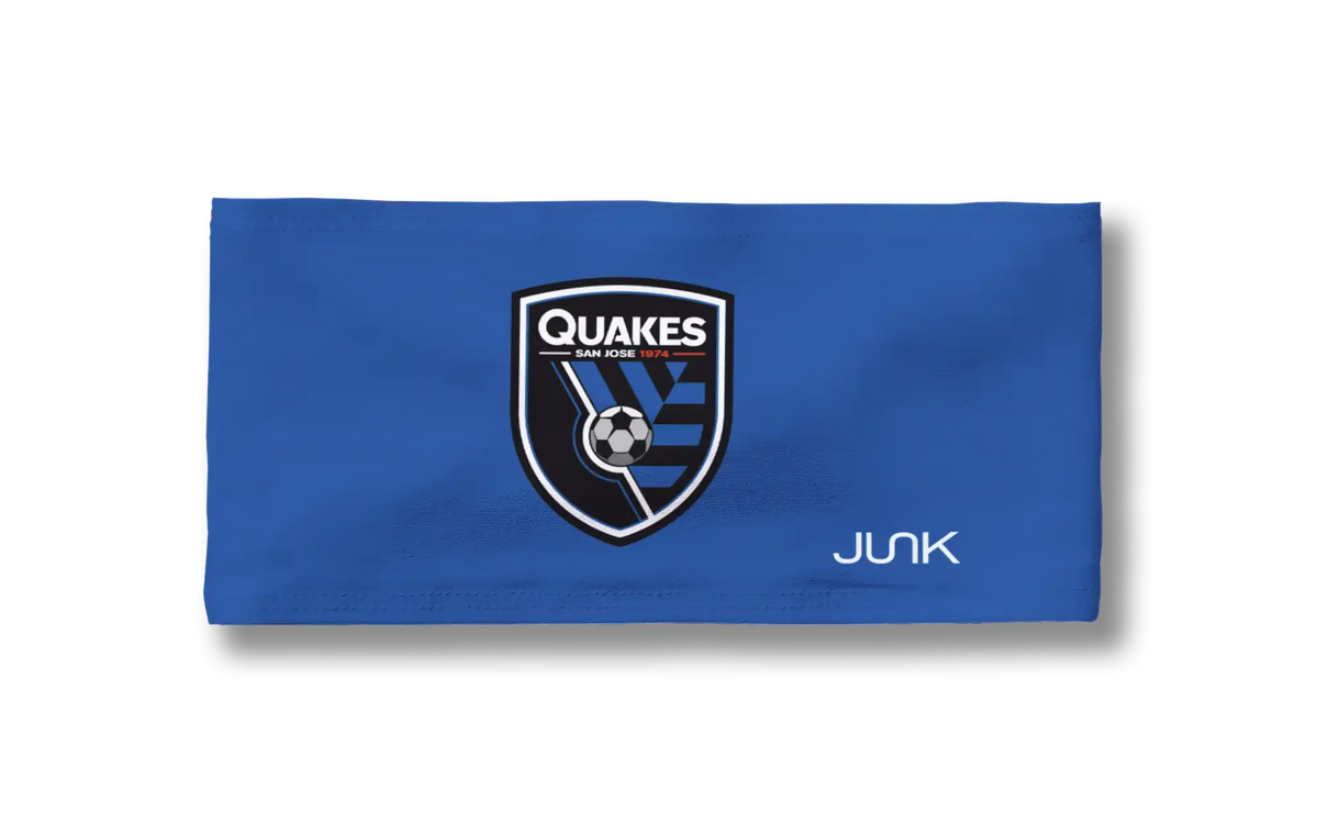 San Jose Earthquakes: Logo Blue Big Bang Lite Headband