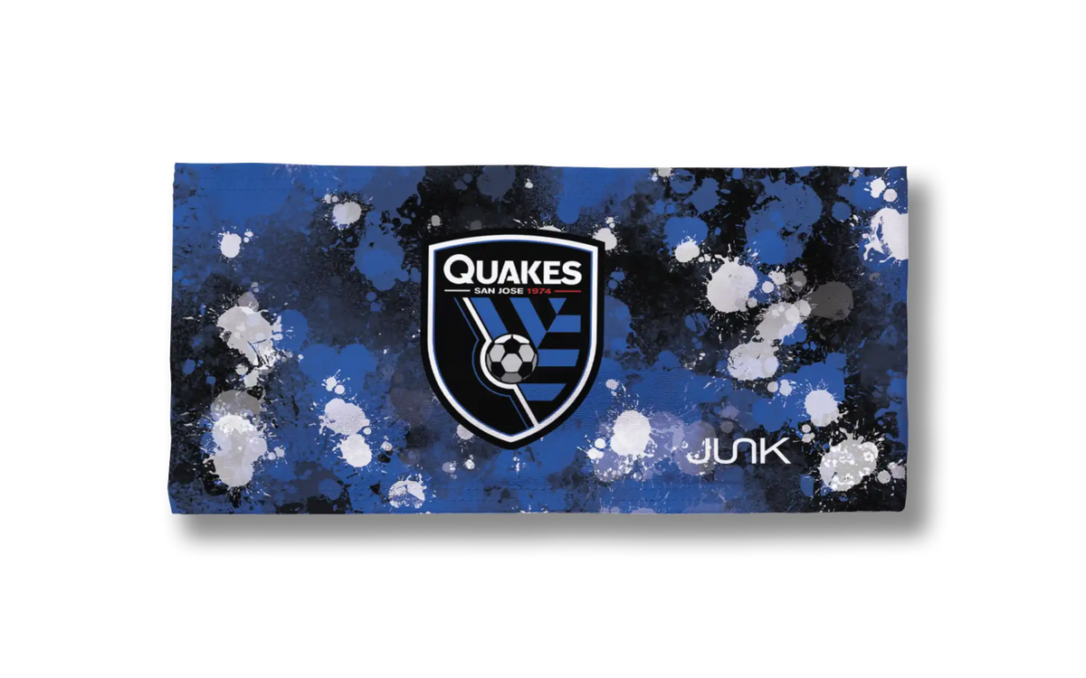 San Jose Earthquakes: Splatter Big Bang Lite Headband