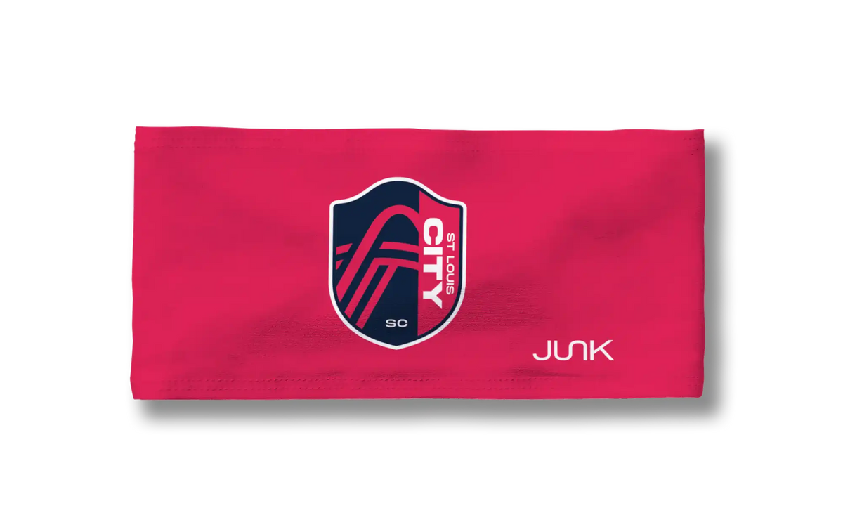 St. Louis CITY SC: Logo Red Big Bang Lite Headband