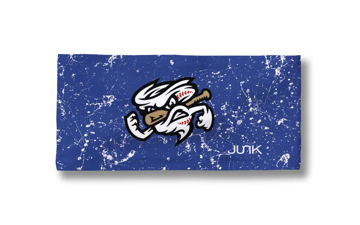 Omaha Storm Chasers: Splatter Blue Big Bang Lite Headband