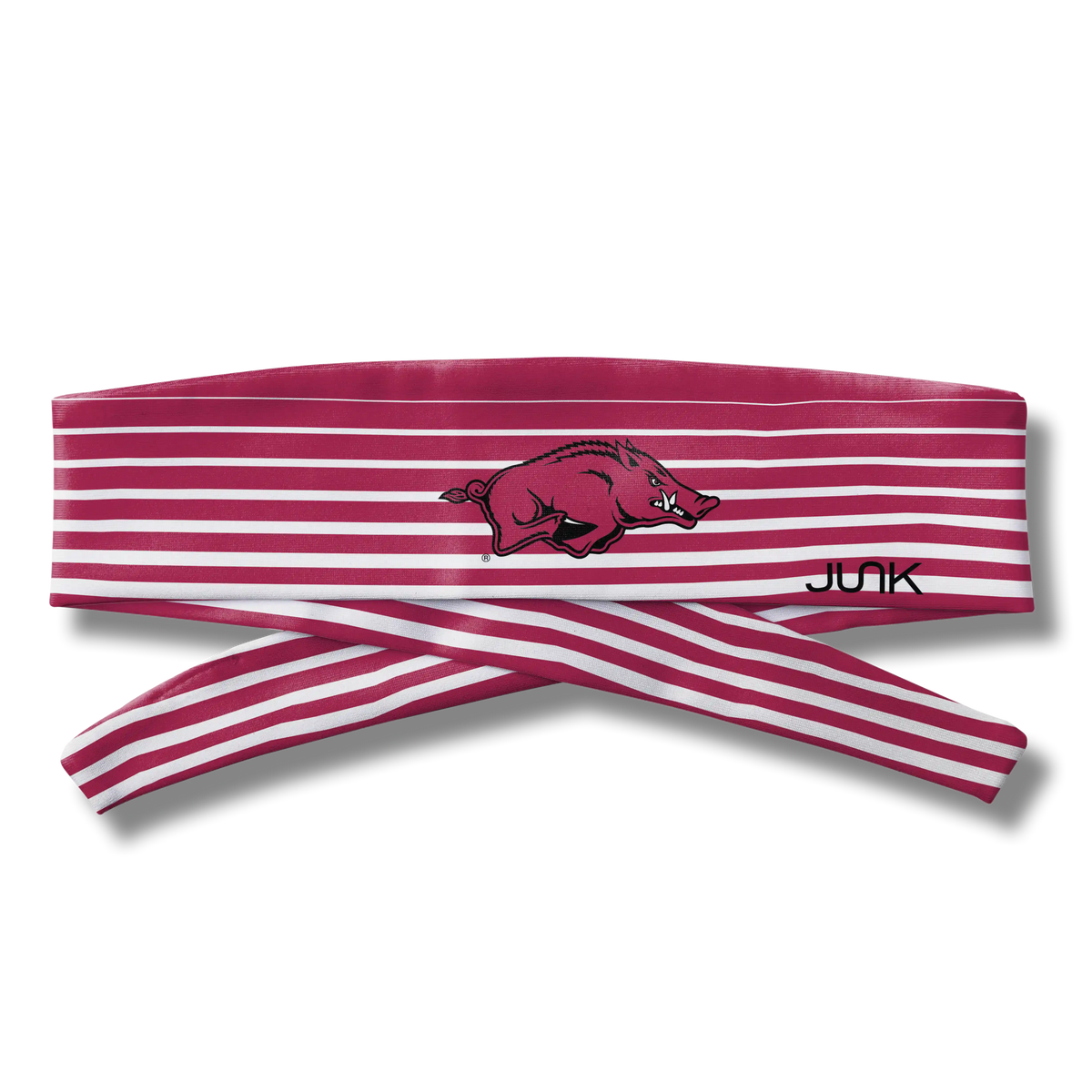 University of Arkansas: Gradient Stripe Flex Tie Headband