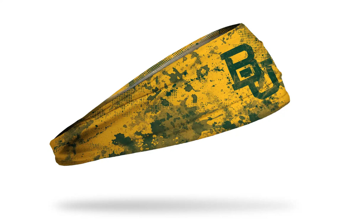 Baylor University: Grunge Gold Big Bang Lite Headband