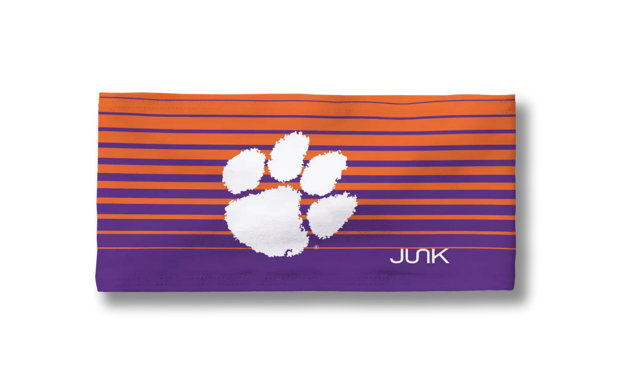 Clemson Tigers: Gradient Stripe Big Bang Lite Headband