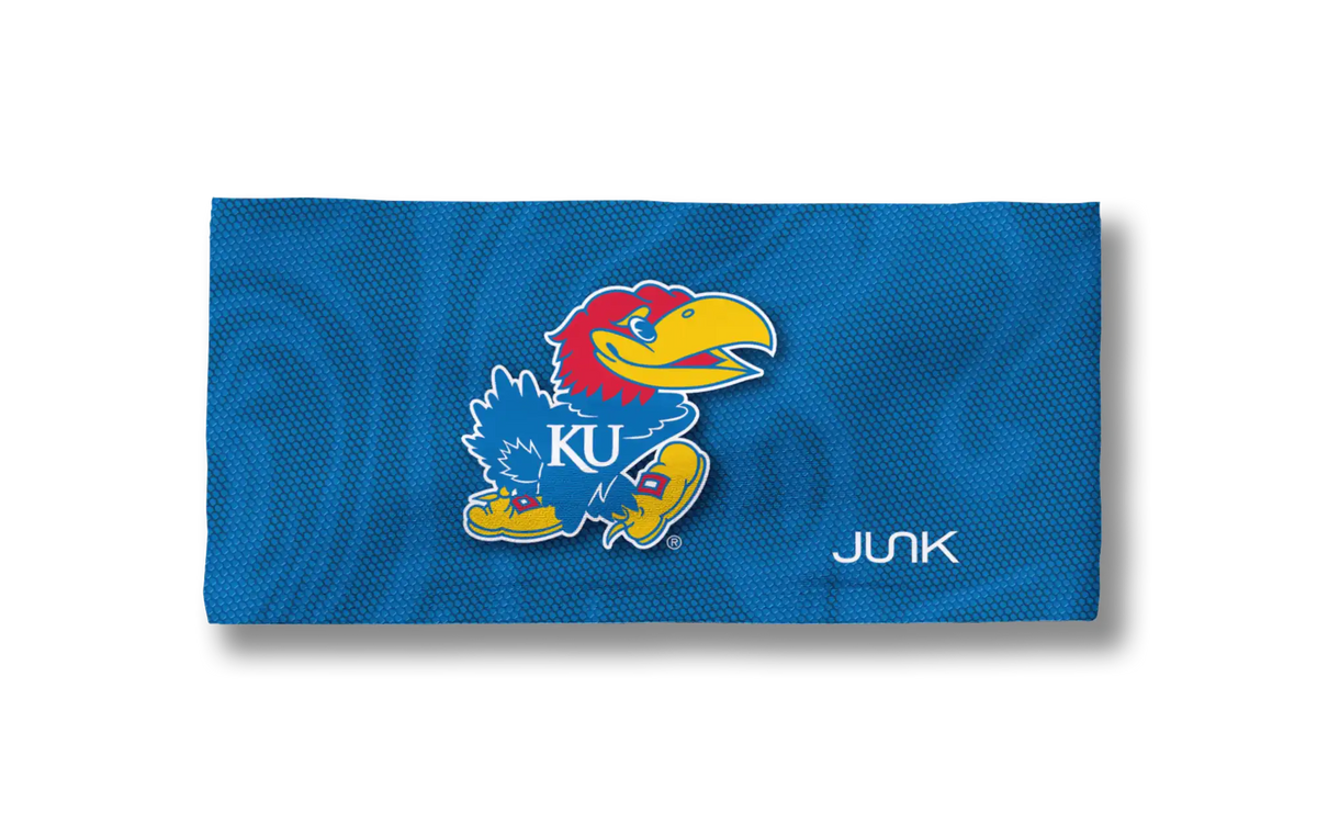 University of Kansas: Jersey Logo Blue Big Bang Lite Headband