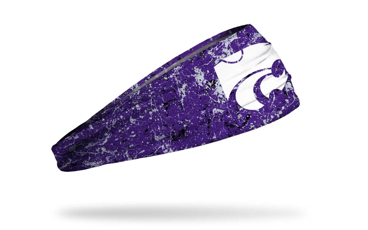 Kansas State University: Splatter Purple Big Bang Lite Headband
