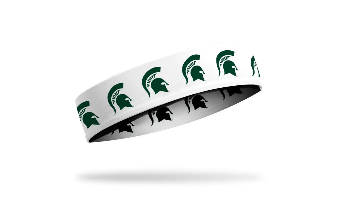 Michigan State University: Logo White Baller Headband