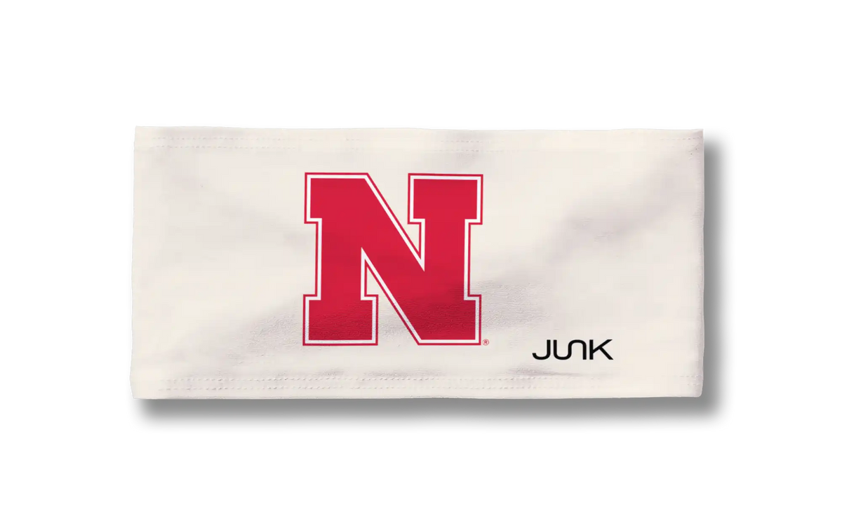 University of Nebraska: Cream Big Bang Lite Headband