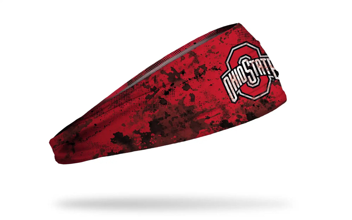 Ohio State: Grunge Scarlet Big Bang Lite Headband