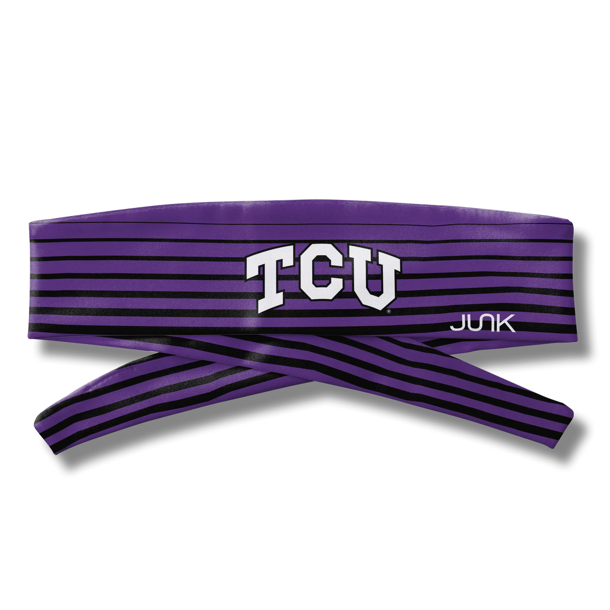 TCU: Gradient Stripe Flex Tie Headband