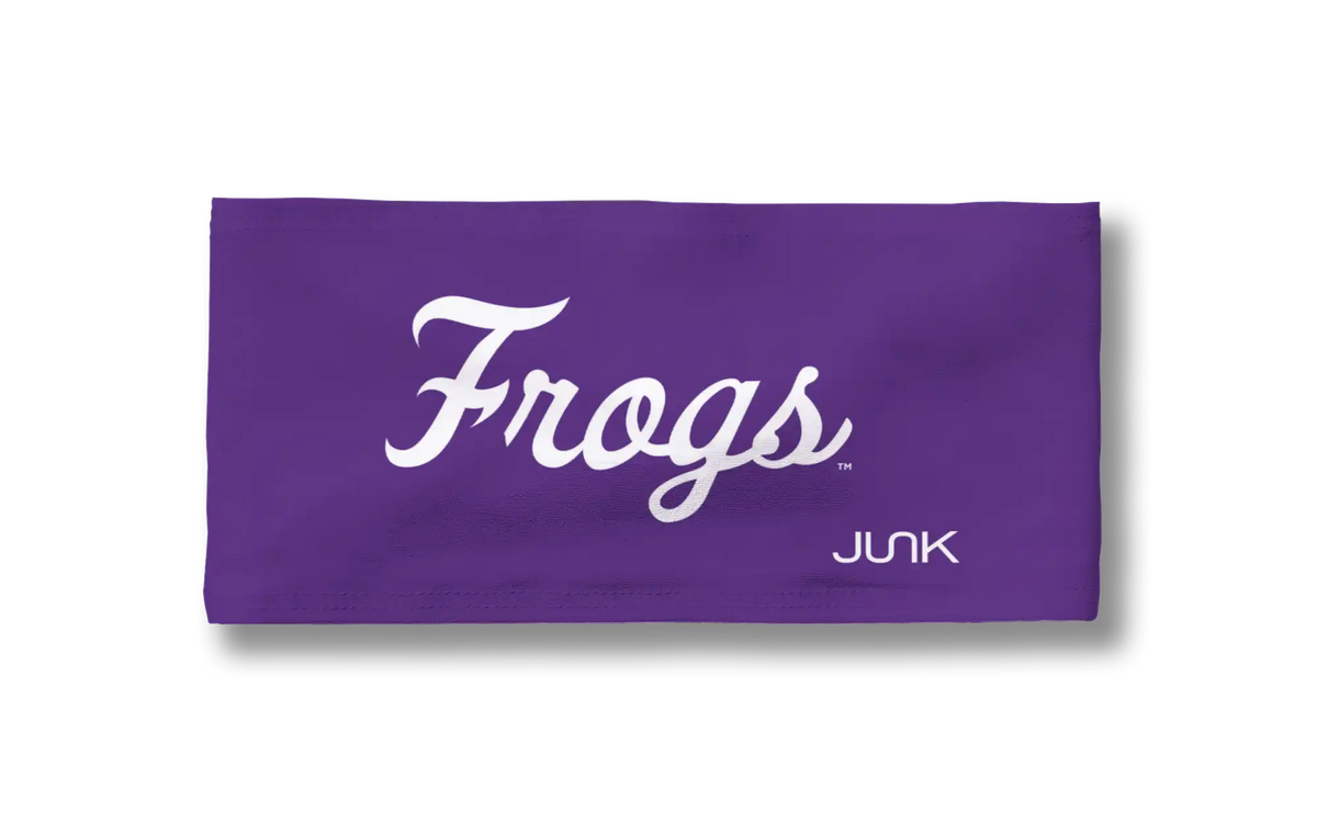 TCU: Script Purple Big Bang Lite Headband