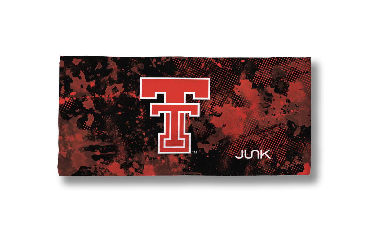 Texas Tech University: Grunge Black Big Bang Lite Headband