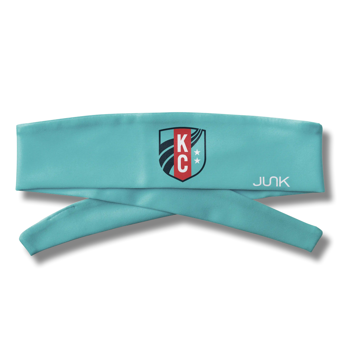 KC Current: Logo Blue Flex Tie Headband