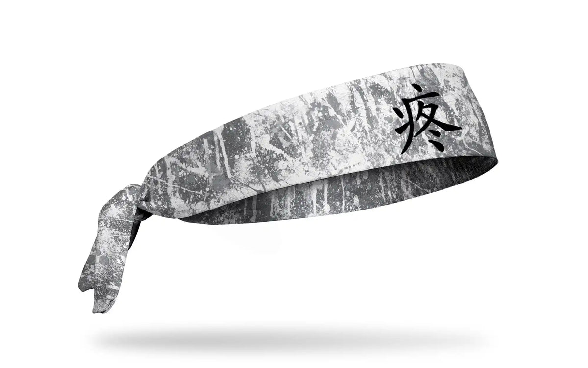 Pain Symbol Flex Tie Headband