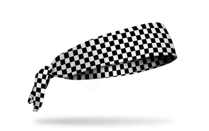 Checkered Flex Tie Headband