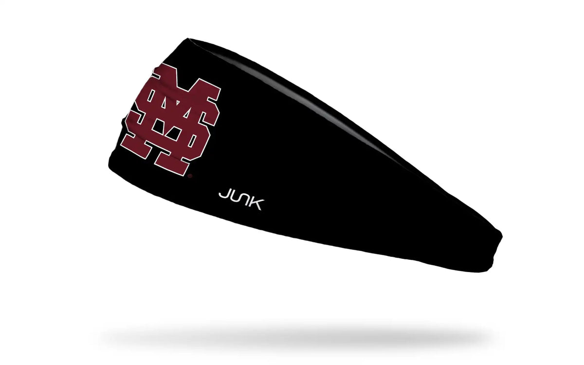 Mississippi State University: Baseball Black Big Bang Lite Headband