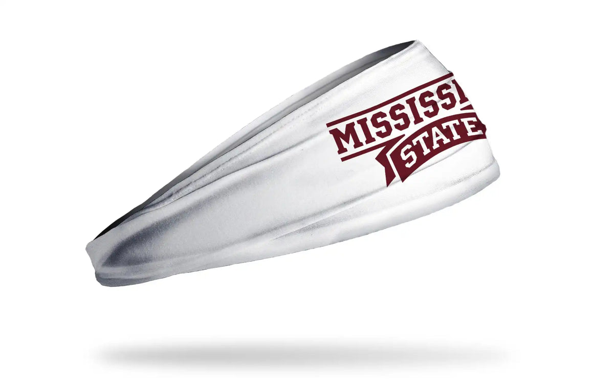 Mississippi State University: Wordmark White Big Bang Lite Headband