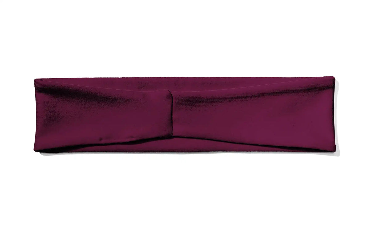 Dark Maroon Infinity Headband