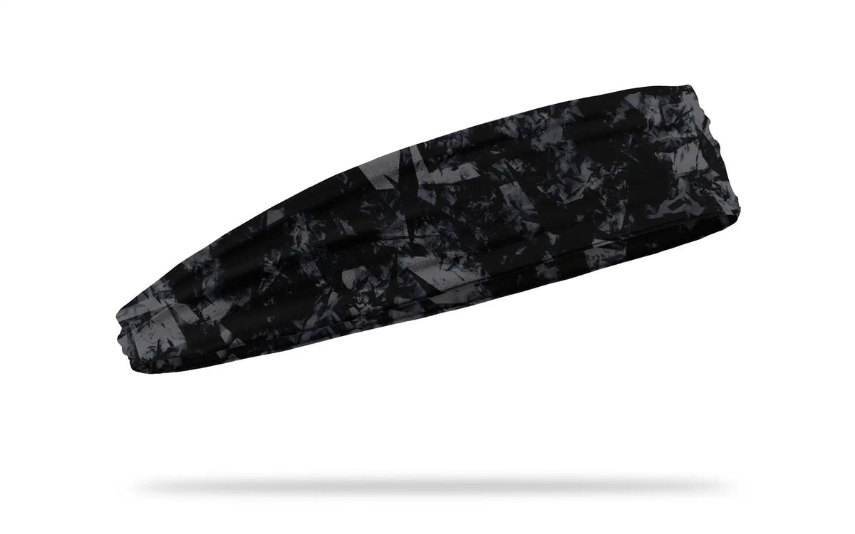 Gridiron Black Gray Infinity Headband