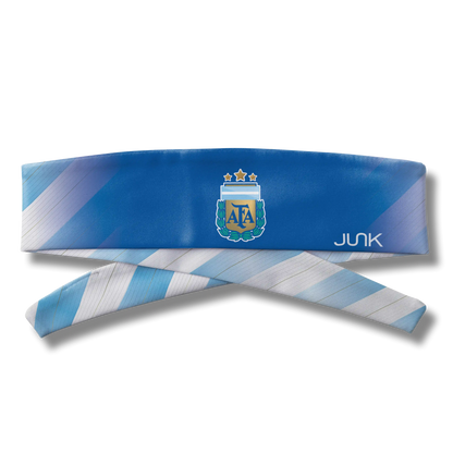 Argentine Football Association: Gradient Flex Tie Headband
