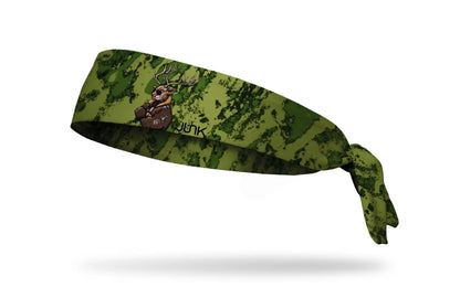 Aggressive Reindeer Flex Tie Headband
