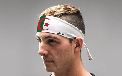 Algeria Flag Tie Headband