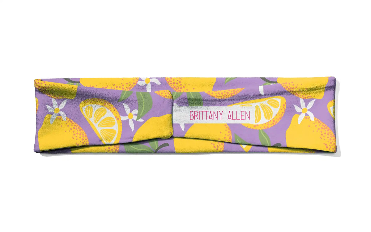 Brittany Allen: Lemon Drop Infinity Headband