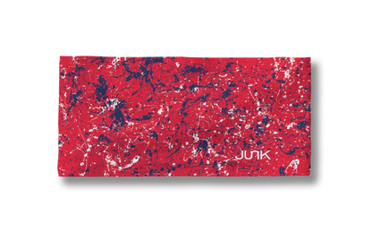 Red Midnight Navy Splatter Big Bang Lite Headband