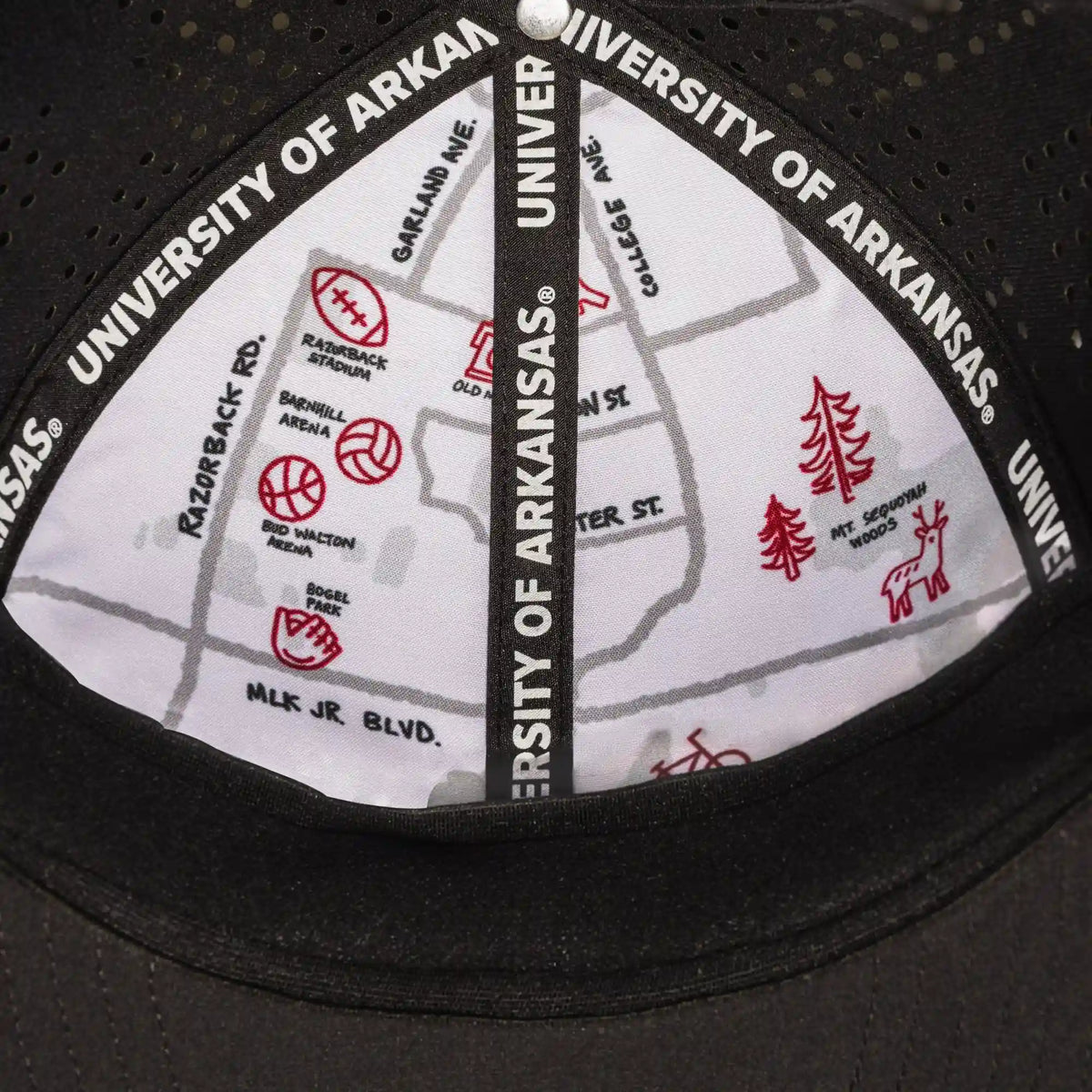 University of Arkansas: Surge Hat Obsidian