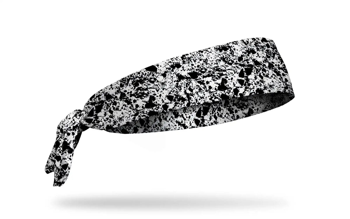 Concrete Contrast Flex Tie Headband