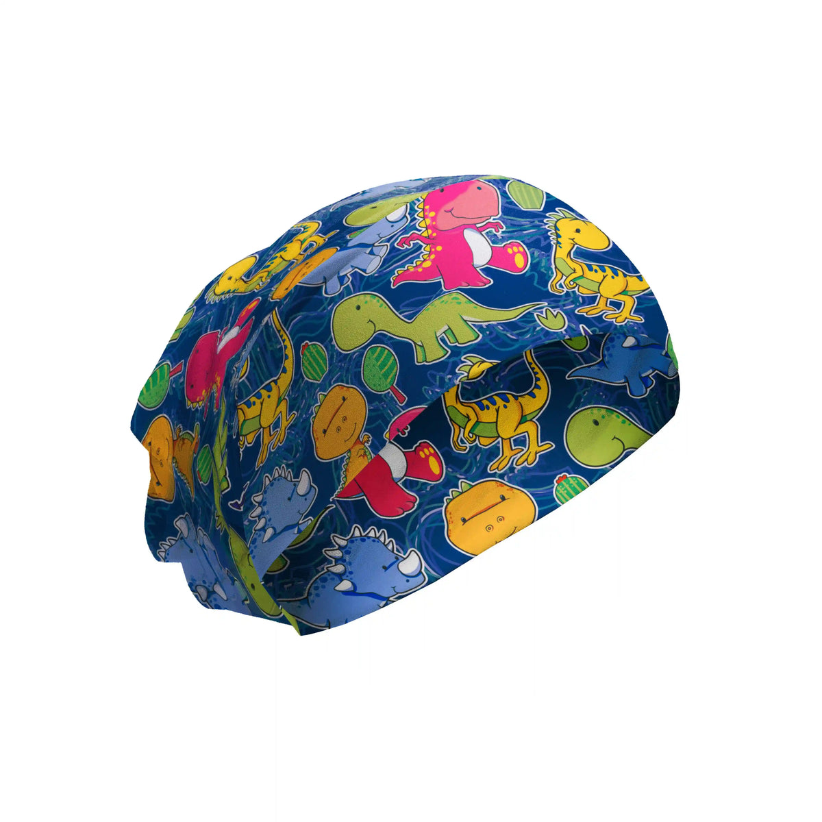 Dino Dance Party Euro Scrub Cap