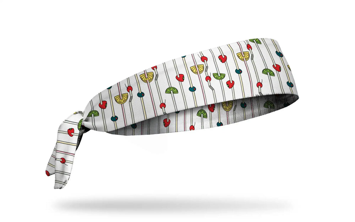 Fruit Punch Straws Flex Tie Headband