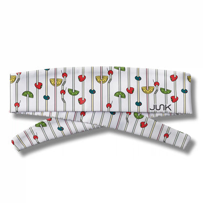 Fruit Punch Straws Flex Tie Headband