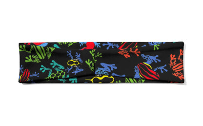 Funky Frogs Infinity Headband