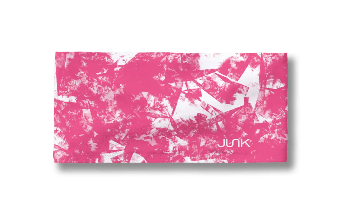 Gridiron Pink White Big Bang Lite Headband