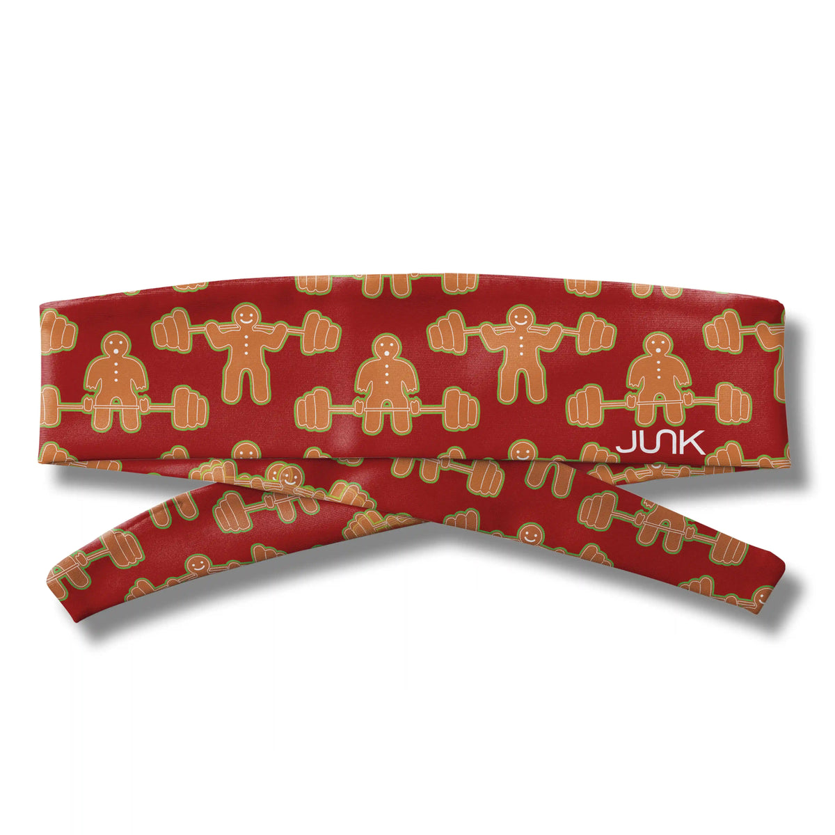 Gymgerbread Man Flex Tie Headband