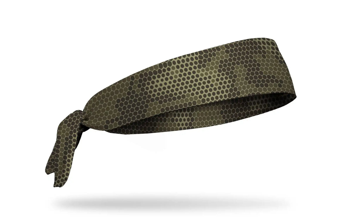 Halftone Camo Flex Tie Headband