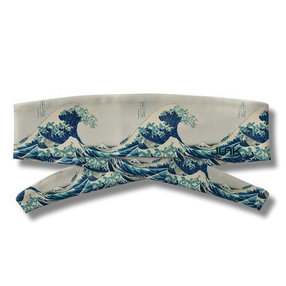 Hokusai Flex Tie Headband