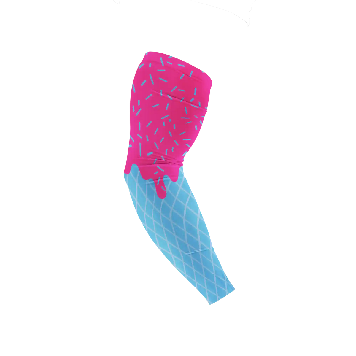 Hot Blue Scoop Arm Sleeve