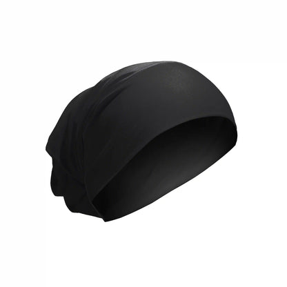 Black Euro Scrub Cap