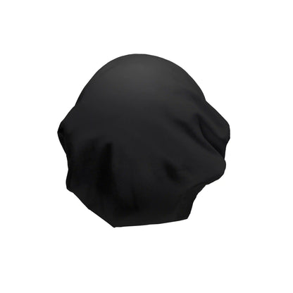 Black Euro Scrub Cap