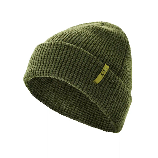 OD Green Waffle Knit Beanie