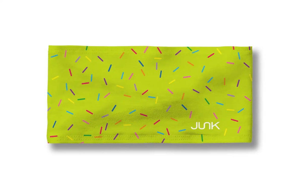 Lime Rainbow Sprinkle Big Bang Lite Headband