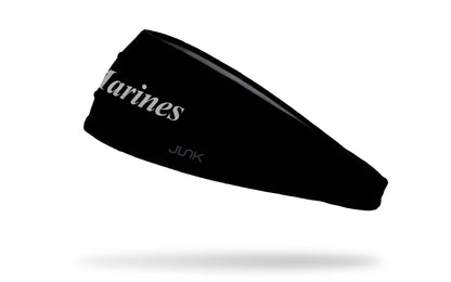 Marines: Script Black Big Bang Lite Headband