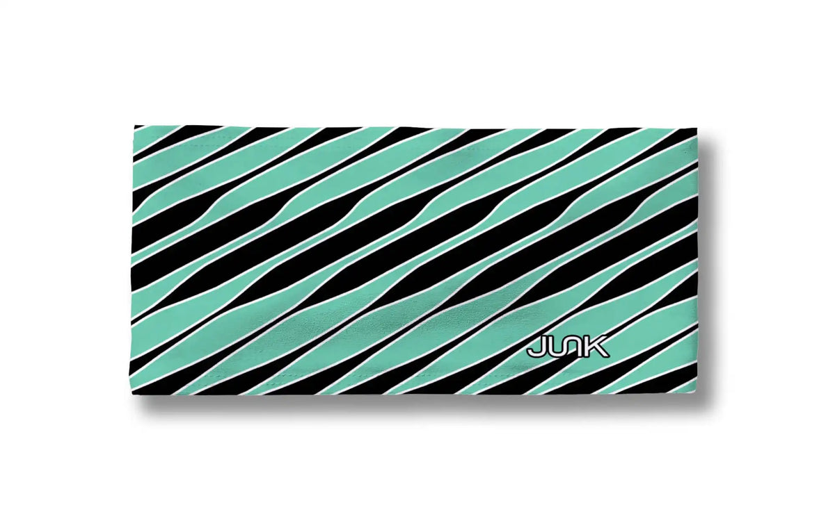 Mint Chip Variegated Stripe Big Bang Lite Headband